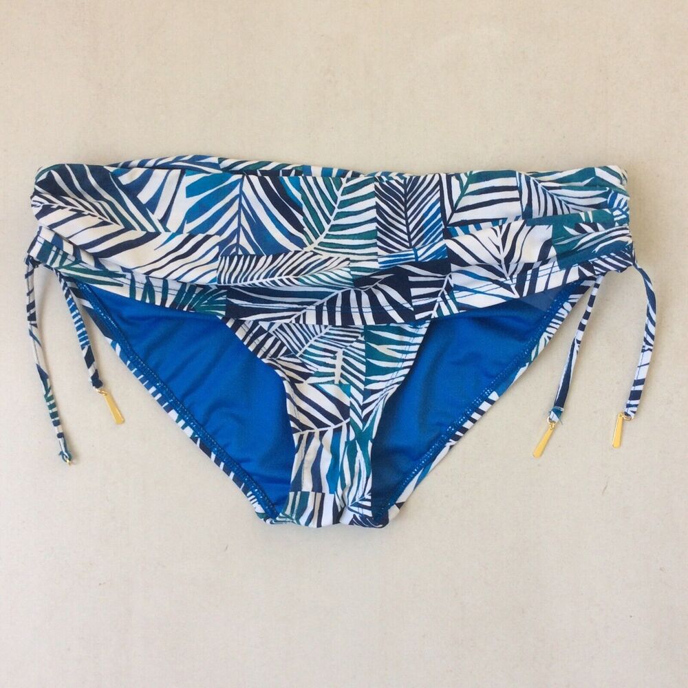 Bleu Rod Beattie Bikini Bottom Multicolor Tropical Swim FLAW